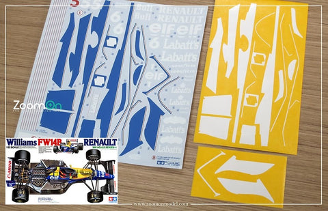 ZoomOn ZD159 1/12 Pattern Mask - Williams FW14B