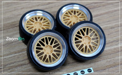 ZoomOn ZR017 1/24 19-inch BBS LM wheel set