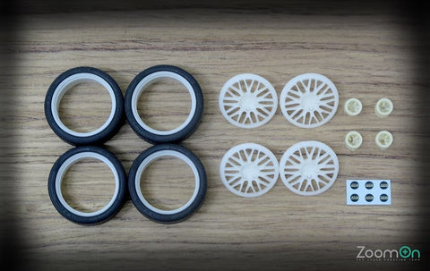 ZoomOn ZR017 1/24 19-inch BBS LM wheel set