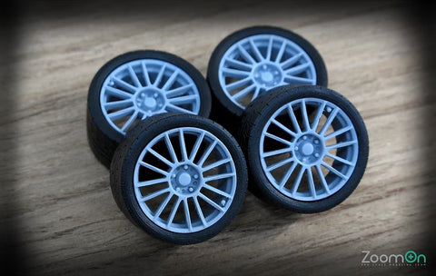 ZoomOn ZR029 1/24 17-inch Spoon CR93 Wheel Set