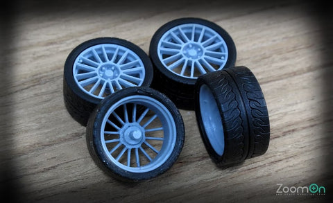 ZoomOn ZR029 1/24 17-inch Spoon CR93 Wheel Set