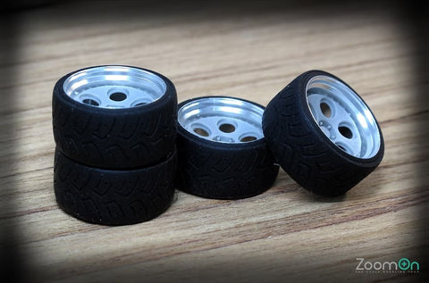 ZoomOn ZR030 1/24 18-inch Rotiform DIA Wheel Set