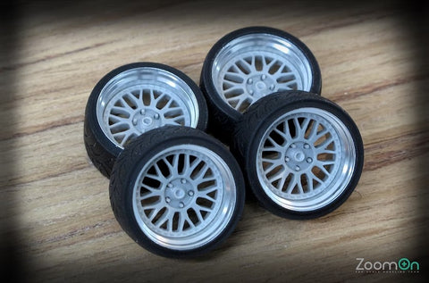 ZoomOn ZR031 1/24 18-inch Work Meister M1 Wheel Set
