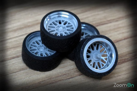 ZoomOn ZR031 1/24 18-inch Work Meister M1 Wheel Set