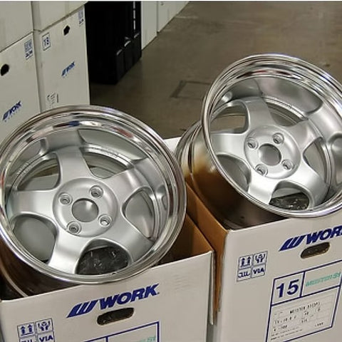 ZoomOn ZR033 1/24 18-inch Work Meister S1 2P Wheel Set