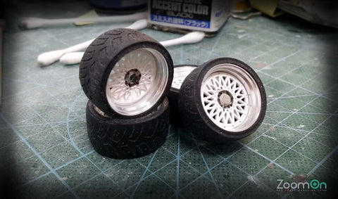 ZoomOn ZR034 1/24 18-inch Essex Type ENCM Wheel Set
