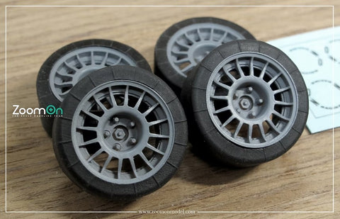 ZoomOn ZR055 1/24 15-inch OZ Racing Sport wheel set