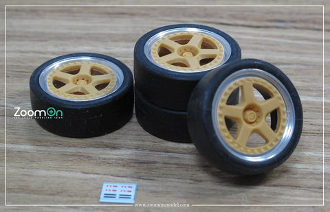 ZoomOn ZR071 1/24 18-inch Impul RS wheel set