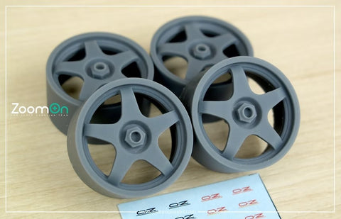 ZoomOn ZR095 1/24 18-inch OZ Racing Wheels (for Audi A4 BTCC)