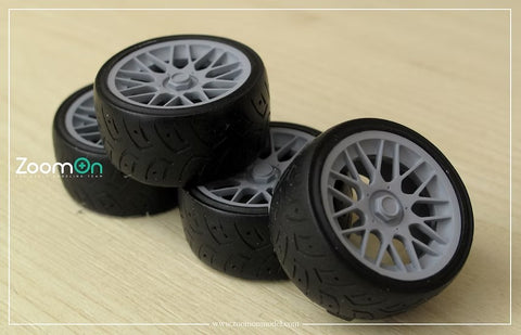 ZoomOn ZR106 1/24 18-inch Work Starfield wheel set