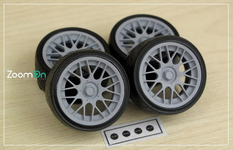 ZoomOn ZR106 1/24 16-inch Work Starfield wheel set