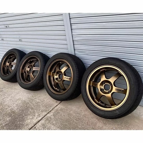 ZoomOn ZR116-14 1/24 14-inch Rays Volk Racing TE37 Cup Rim Set