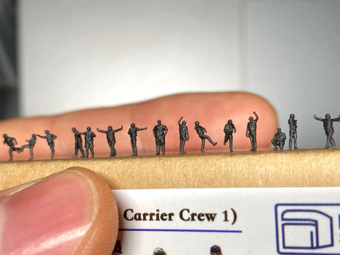 Bunker Studio USN35702 1/350 USN Personnel 2