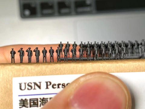 Bunker Studio USN35701 1/350 USN Personnel 1