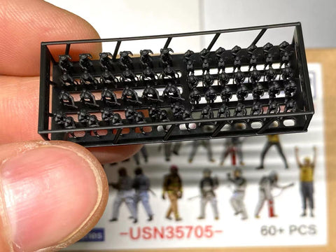 Bunker Studio USN35705 1/350 USN Personnel 5